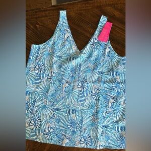 Large linen LP top. NWT